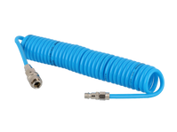 AIRPRESS Wąż spiralny przewód ciśnieniowy do sprężarki 10m 8x5mm 4304206
