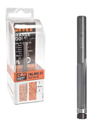 CMT Frez prosty z łożyskiem dolnym 6,35x25,4 mm VHM Z2 RH 706.064.11