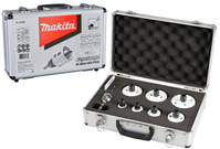 MAKITA Zestaw otwornic HSS 6szt. Ezychange w walizce + wiertło E-12326