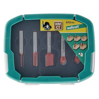 WOLFCRAFT Zestaw frezów do rowków WF8753000