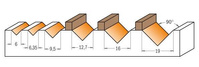 CMT 915.095.11 FREZ BRUZDUJĄCY D=9,5 I=12,7 A=90