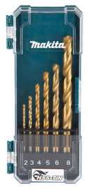 MAKITA Zestaw wierteł do metalu HSS 6 szt. D-72833