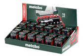 METABO Zestaw bitów PZ PH SL Hex Torx 15 szt. 626703000