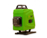 PROCRAFT Laser krzyżowy poziomica 360 zielony 2x4,0Ah samopoziomujący LE-4G