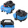 AIRPRESS Kompresor bezolejowy mały cichy 8 bar LMO 6-126 2 tłoki 1KM 36578