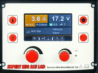 IDEAL Spawarka EXPERT MIG 215 LCD półautomat MIG/MAG MMA TIG 2T/4T ALU