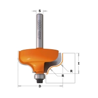 CMT Frez do profili esownica + łożysko fi 4,0 S8 R28,7 Z2 RH 960.040.11