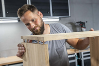 WOLFCRAFT Złącza meblowe mimośrodowe 48el. z trzpieniem i kołkami WF2955000
