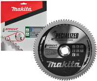 MAKITA Tarcza piła do cięcia aluminium kąt -3° 260x30 81 Z Efficut E-06323