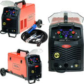 IDEAL Spawarka półautomat MIG/MAG MMA 200A 230V Praktik MIG 211 LED FLUX