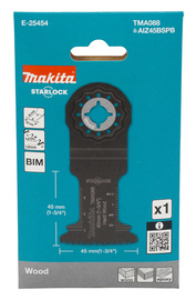 MAKITA Brzeszczot do drewna płyt epoxy 45x45 Starlock 1szt TMA088 E-25454