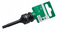 HIKOKI Nasadka wpust 1/2" udarowa TORX T40 1/2 751857 długość 76mm TX40