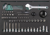 SATA Zestaw wózkowy 239 narzędzi - 5 wkładów piankowych
SC09947-1