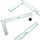 SCHMITH Kątownik aluminiowy stolarski 350mm kątomierz z podziałką SKAL-350A