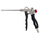 AIRPRESS 4300003 Pistolet do przedmuchu regulacja przedmuchu + 2 końcówki 