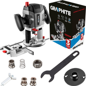 GRAPHITE Frezarka górnowrzecionowa 1300W 59G717