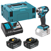 MAKITA Zakrętarka udarowa 1/4" 18V 180Nm 2x5,0Ah DTD173RTJ Makita PL