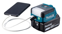 MAKITA Latarka akumulatorowa Lampa Lampka LED 18V LXT 300lm USB DML817