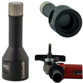 SCHMITH Otwornica diamentowa wiertło koronka 12 mm M14 do gresu SOD-M14/12
