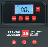 IDEAL Prostownik 12V 24V 25A do akumulatorów Start-Stop, LiFePO4 PCHARGE25
