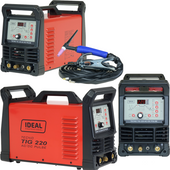 IDEAL Spawarka inwerterowa TECNO TIG 220 AC DC PULSE  IGBT 2T/4T HF