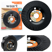 WAART Tarcza do szlifowania tarnik do drewna 125x22,2 mm wpuszczona W24A323