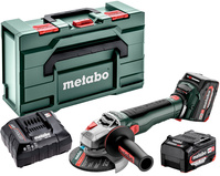 METABO Szlifierka kątowa 125mm 18V 2x5,2Ah Quick WB 18 LT 11-125 613054650
