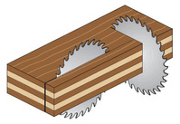 CMT Piła tarcza do drewna płyt OSB 260x30 mm Z60 HW -5°Neg cięcie wzdłużne