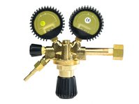 IDEAL Reduktor gazu Ar/CO2 mieszanka MIX do spawarki z 2 manometrami 265200