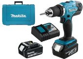 MAKITA Wiertarko-wkrętarka akumulatorowa 18V 2x3,0Ah LXT 42 Nm DDF453RFE