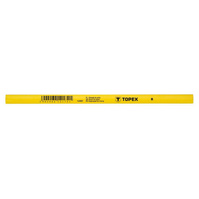 TOPEX Ołówek do szkła płytek glazury gresu 240 mm  czerwony wkład 14A802