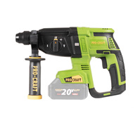 PROCRAFT Młotowiertarka akumulatorowa SDS+ 20V BODY 2,6J 3w1 PHA40-BB-C