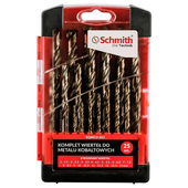 SCHMITH Zestaw wierteł do metalu wiertła kobaltowe 1-13 mm 25 szt SQWCO-022