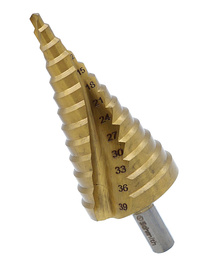 SCHMITH Wiertło choinkowe stopniowe spiralne 4-39 mm HSS 1 szt. SWCH-02