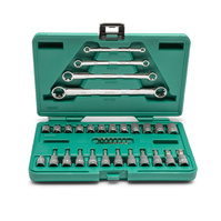 SATA Zestaw 35 bitów na nasadkach 1/4 3/8 i kluczy E-Torx ST09010SJ