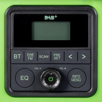 PROCRAFT Radio budowlane głośnik akum. 20V/230V 80W DAB+ BT FM PJS20BB