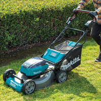MAKITA Kosiarka akumulatorowa 2x18V 53 cm 70L stalowa obudowa DLM530Z mocna