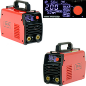 IDEAL Spawarka inwerterowa elektrodowa 200A MMA TIG PRAKTIK 200 LED SYNERGY