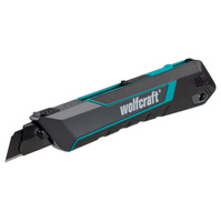 WOLFCRAFT Nóż do tapet metalowy nożyk tapeciak ostrza wymienne 18mm 4290000