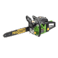 PROCRAFT Piła pilarka łańcuchowa spalinowa 40/45 cm 2100W + łańcuch SG-50/2