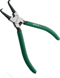 SATA Szczypce do pierścieni wewnętrznych zakrzywione 7" ST72005ST