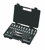 SATA Zestaw 30 kluczy nasadowych przelotowych pass-thru 1/4" 3/8" ST09132SJ