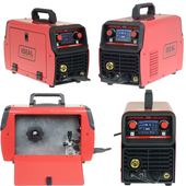 IDEAL Spawarka półautomat spawalniczy MIG 212 LCD MIG/TIG/MMA SYNERGIC VRD