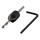 WOLFCRAFT Wiertło z pogłębiaczem gzymką 3,2mm nawiertak do drewna WF2498000