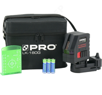 PRO Laser krzyżowy LK-180G zielony 3-01-06-L1-086