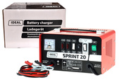 IDEAL Prostownik transformatorowy SPRINT 20 230V 12/24V 20A 200Ah SPRINT20