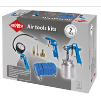 AIRPRESS Zestaw akcesoriów pneumatycznych 7 szt. pistolet przewód 45897 