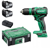 HIKOKI Wiertarko-wkrętarka akum. 18V 55Nm 2x5,0Ah Quick Walizka DS18DDQWPZ
