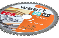 WAART Piła tarcza widiowa do pilarki 185x30 mm 60Z drewno alu metal W23U206