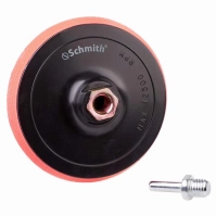 SCHMITH Dysk szlifierski rzep 125mm gwint M14 + trzpień uniwersalny SR-DSU